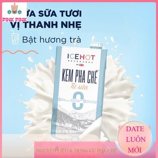 [ HOẢ TỐC - HỘP 1L ]  SỮA KEM BÉO PHA CHẾ CHUYÊN NGHIỆP ICE HOT 1L