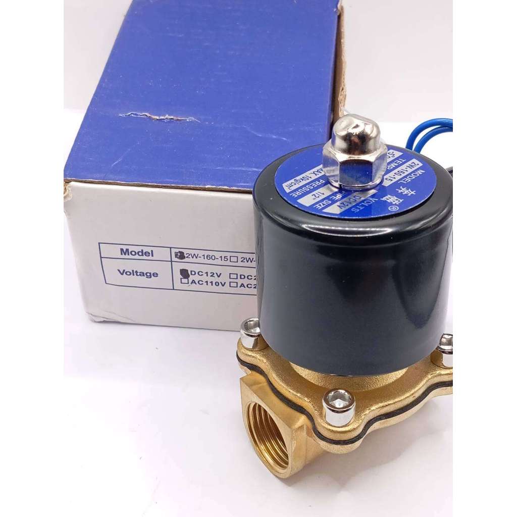 Van điện từ thường đóng 4 inch (1 / 2 ") 2W-160-15 Mới