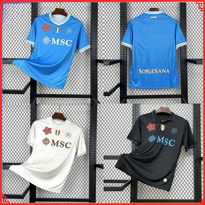 Áo bóng đá sân khách Napoli 2025/2026 phiên bản fan