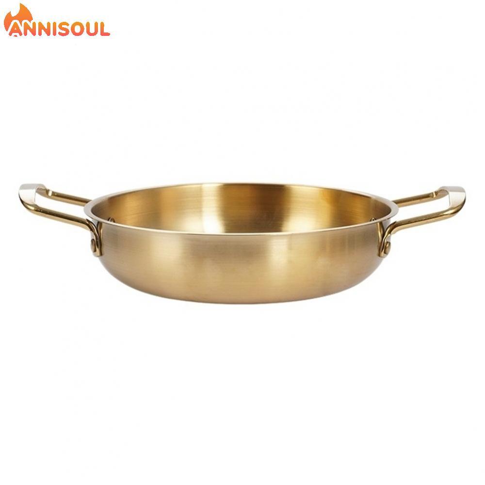 [NISO]Stainless Steel 1L Korean Style For Ramen Soup Pot 18CM for Gas Induction Stoves