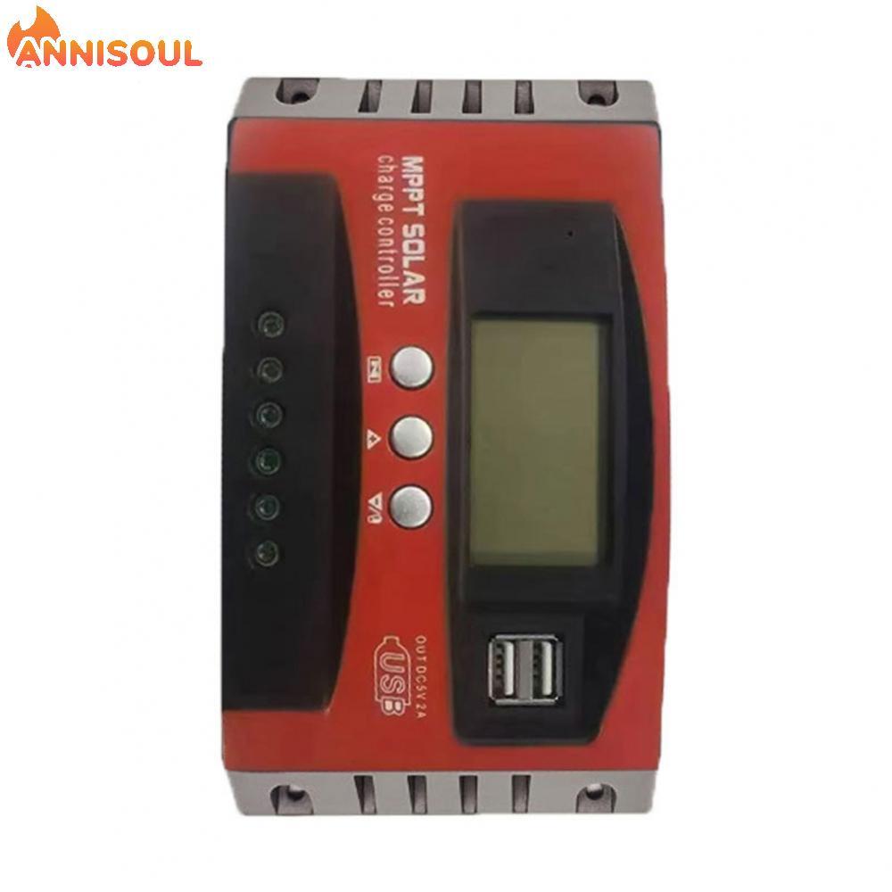 [NISO]30A 40A 50A 60A 80A 100A For MPPT Solar Charge Controller with LCD USB Interface