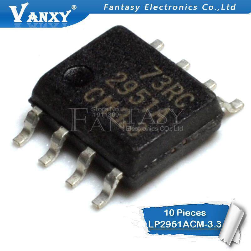 10 Chiếc LP2951ACM-3.3 SOP8 LP2951ACM LP2951 2951A CM33C CM3.3 SOP-8 SMD Bộ Điều Chỉnh Điện Áp Micro
