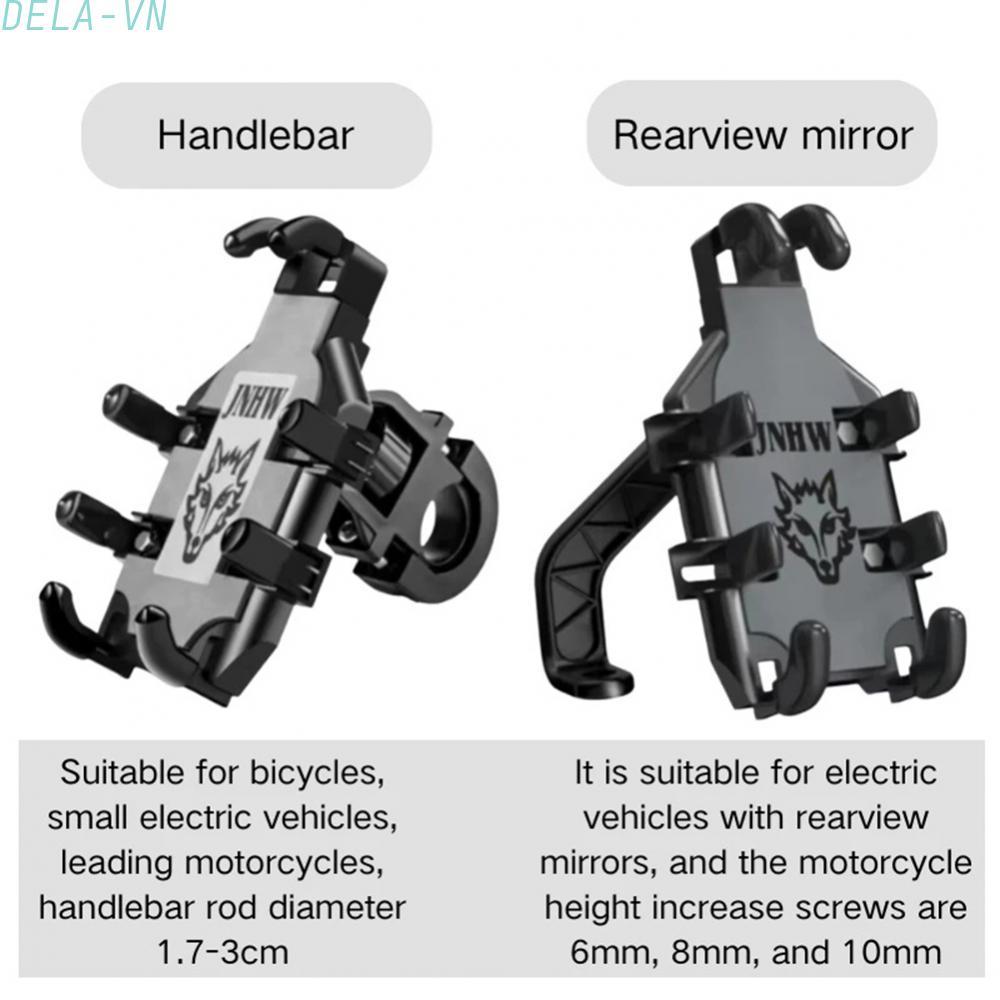 Bike Phone Mount Enhanced Shock Absorption Full Protection Shock Absorber Holder#DELA