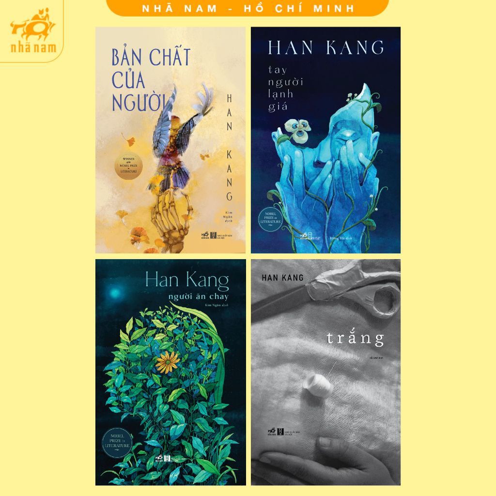 Sách - Series Văn học hiện đại của tác giả Han Kang (Nobel Văn Chương 2024) - Nhã Nam