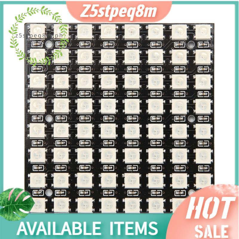 WS2812 LED 5050 RGB 8x8 LED Matrix WS2812B 8x8 64-Bit Full Color 5050 RGB Đèn LED Bảng Điều Khiển