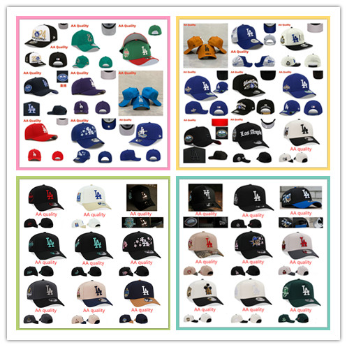 Los Angeles Dodgers Snapback Dodgers Mũ có thể điều chỉnh Mũ bóng chày Vành phẳng LA Nam Nữ Chống nắ