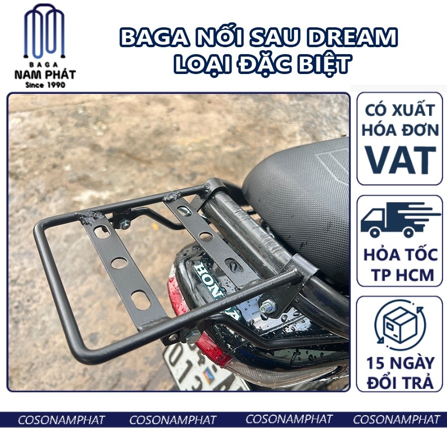[Giá VAT] Baga Nối Đuôi Sau Xe Dream / Xe Wave Vat
