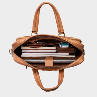 Cặp Công Sở Lata (Thời trang nam basic đựng laptop 14 inch - Cặp da CA26)