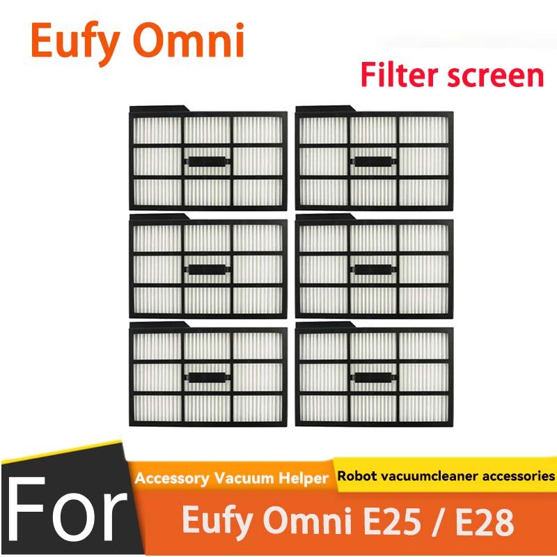 Tương thích với phụ kiện máy hút bụi robot Eufy Omni E25 / E28 (6 CÁI)