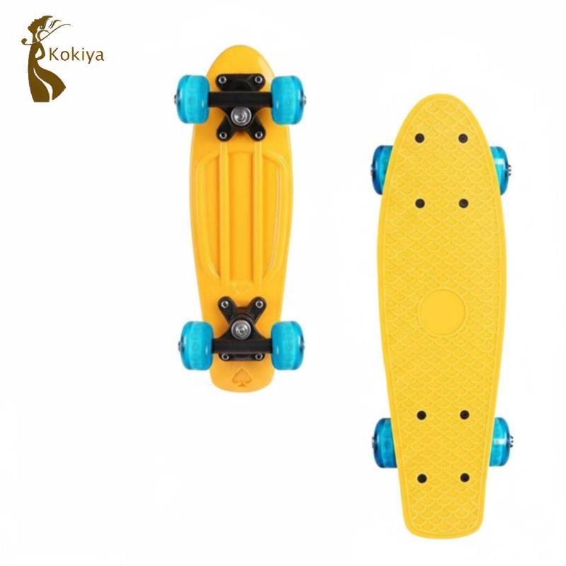 17 Inch Mini Trẻ Em Ván Trượt Led Wheels Penny Board Đồ Chơi Ngoài Trời Để Trượt Băng Và Phát Triển 