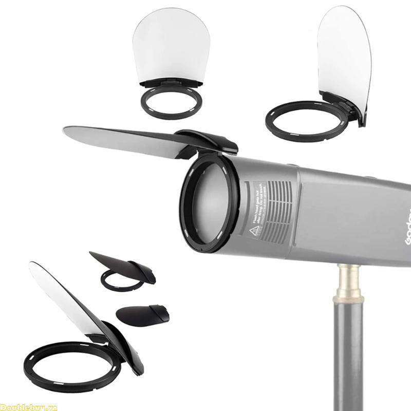 Doublebuy Ánh Sáng Khuếch Tán Đèn Flash Phụ Kiện Cho H200R V1 Flash Series V1-S V1-N V1-C AD200 Tấm 