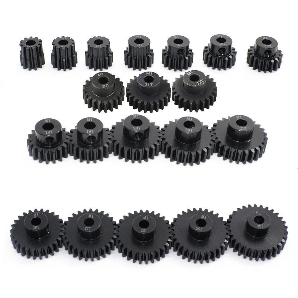 1 / 8 Leo Mô Hình Xe Tàu Động Cơ Răng Chân Lớn Xe Tải Ngắn Với 11T ~ 30T M1 Động Cơ Giảm Kim Loại Ră