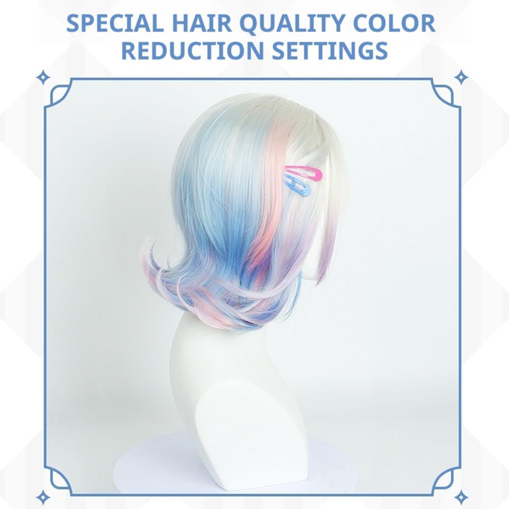 Cho Thứ Tư S2 Mới Dành Cho Sinclair Enid Cosplay Tóc Giả Màu Da Đầu Ngắn Xoăn Tóc Z9l3