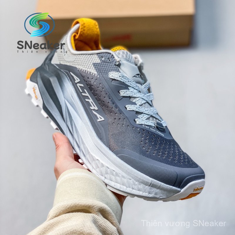 Giày Altra Olympus 6 nam nữ giày chạy trail siêu nhẹ đế Vibram chống trượt phong cách thời trang