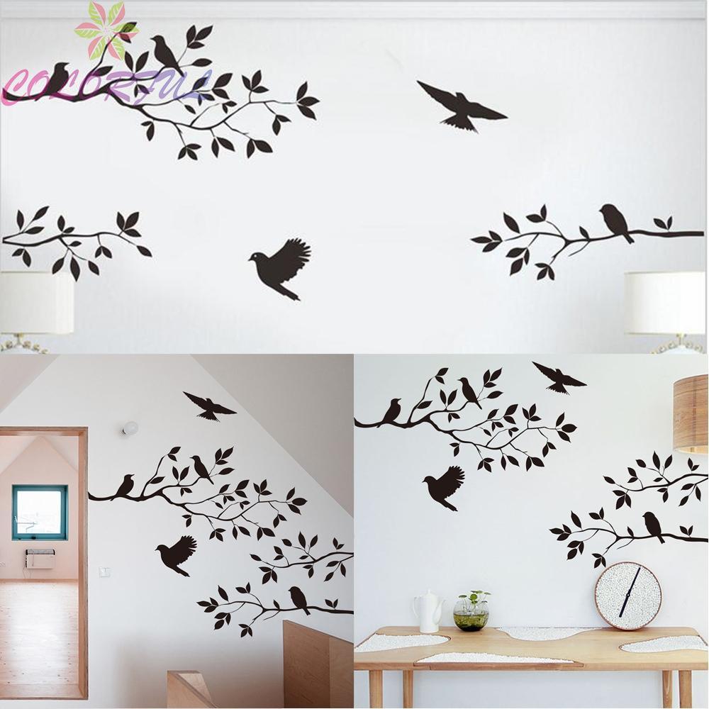 Wall Sticker Nursery Animals Vinyl Home Decor Art Decal Removable Bird