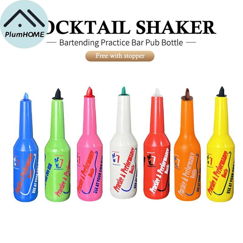 PlumHOME Flair Bartender Barending Training Bar Set With Wine Bottle Cotail Shaker For Party Practic