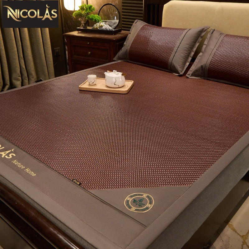 Chiếu mây ngải cứu Nicolas cao cấp, mát lạnh, sang chảnh, êm ái