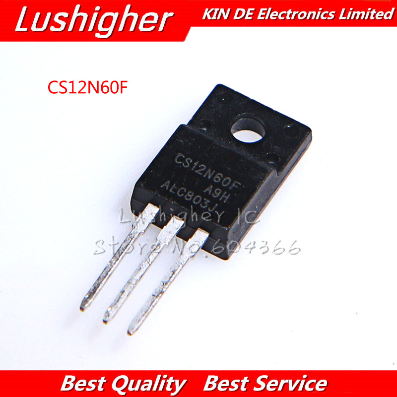10 CS12N60F TO220F CS12N60 TO-220F 12N60F 12N60