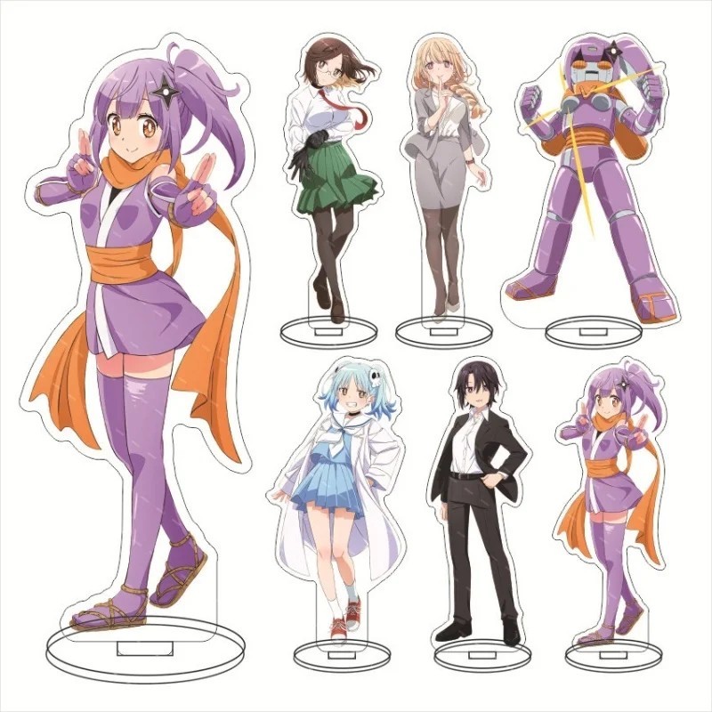 Standee Anime Ninja và Sát thủ sống chung một mái nhà Mô hình Mica A Ninja and an Assassin Under One