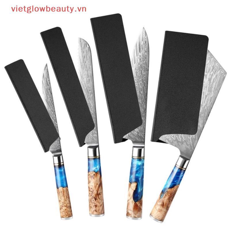 < VLB > Dao nhà bếp chuyên nghiệp có vỏ đầu bếp 8 Inch Santoku Sushi Sashimi Cleaver Dụng cụ cắt lát