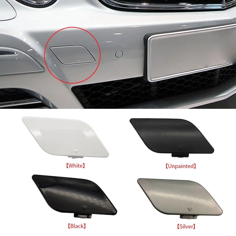 Dành Cho Xe Mercedes W211 Phía Trước Xe Kéo Móc Nắp Sơn Đen Trắng Bạc Cho Benz E Class W211 E200 E28