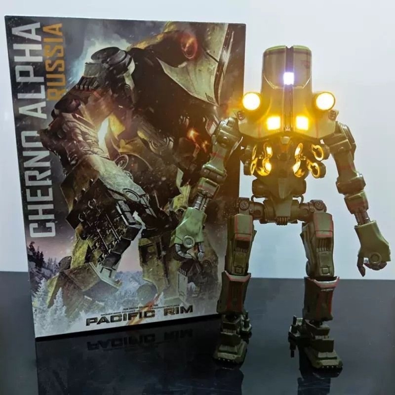 NECA Vành Thái Bình Dương Nga Cherno Alpha Dạ Quang 23cm Khớp Di Chuyển Mecha Hình Mẫu J