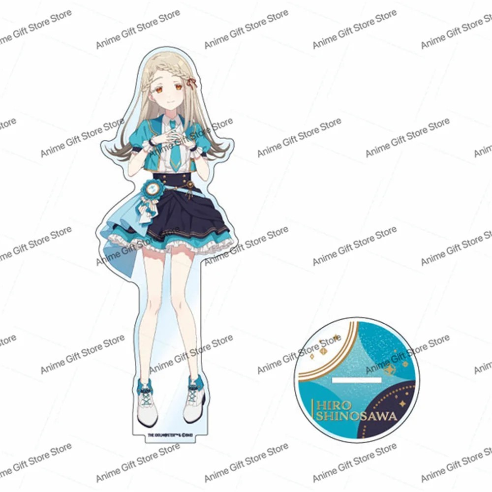 Standee Anime The Idolmaster Hiro Shinosawa Mô Hình Mica Trang Trí Bàn Học Quà Tặng Cao 15cm Gakuen 