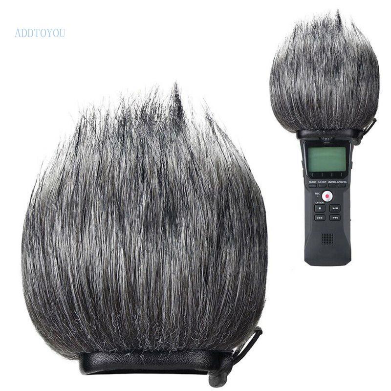 TY Micro Lông Lông Che Kính Chắn Gió Ngoài Trời Giảm Tiếng Ồn Gió Cho Zoom H1
