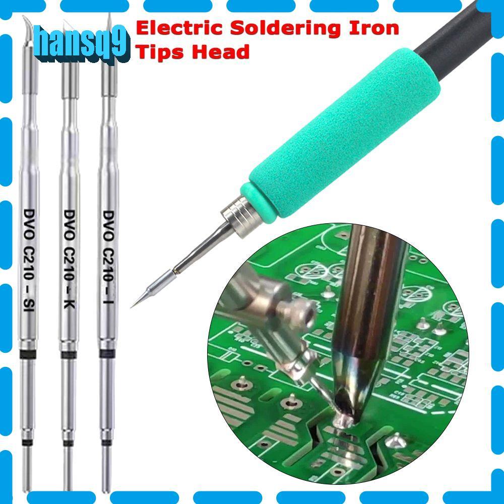 Đầu hàn điện HANSQ C210 Đầu sắt bền T210 Tay cầm C210-I K SI Dụng cụ hàn