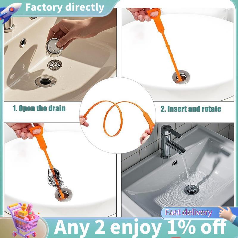 LU-3 Pack Cleaner Hair Remover Home Kitchen and Toilet Pipe Cleaner Drain Cleaner cho cống thoát nướ