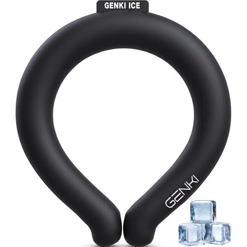 Vòng Làm Mát Cổ Genki Ice Neck Cooler 24℃ PCM Chống Nóng Cho Người Lớn Và Trẻ Em/Genki Ice Neck Cool
