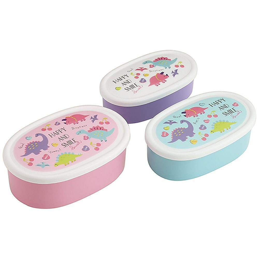 JUA Imported from Japan SKATER Three-piece lunch box set, portable cartoon Japanese-style children's