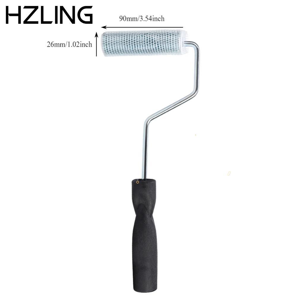 Công cụ sợi thủy tinh HZLING, Con lăn khử bọt chất liệu nhôm có thể giặt được Acetone, Thiết kế lò x