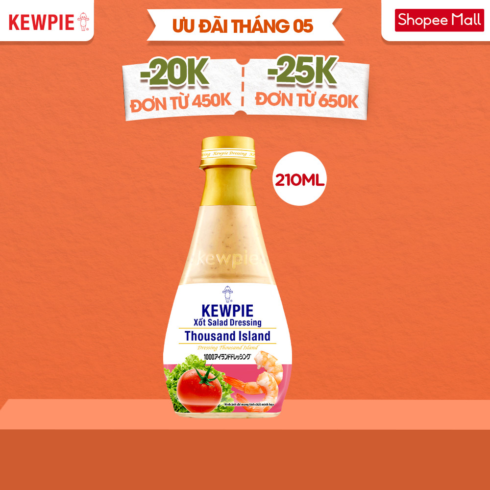 Xốt Salad Dressing Thousand Island Kewpie 210ml