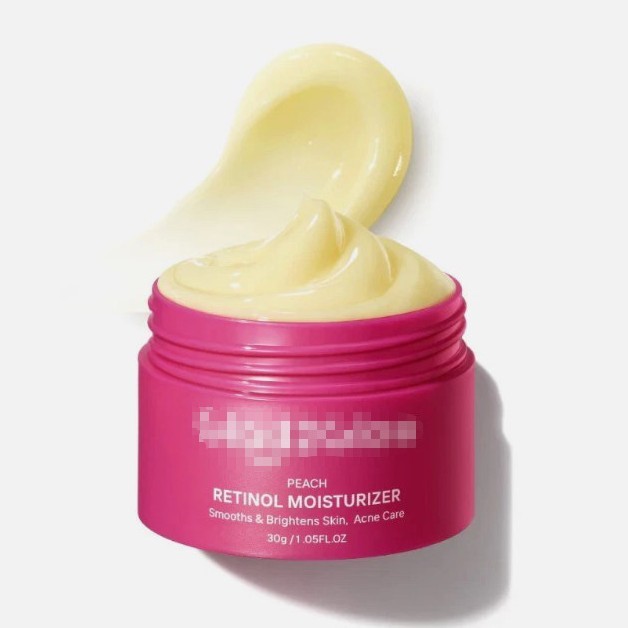 Popular~Peach face cream Glad2Glow Peach Retinol Moisturizer Gently moisturizes and refines the skin