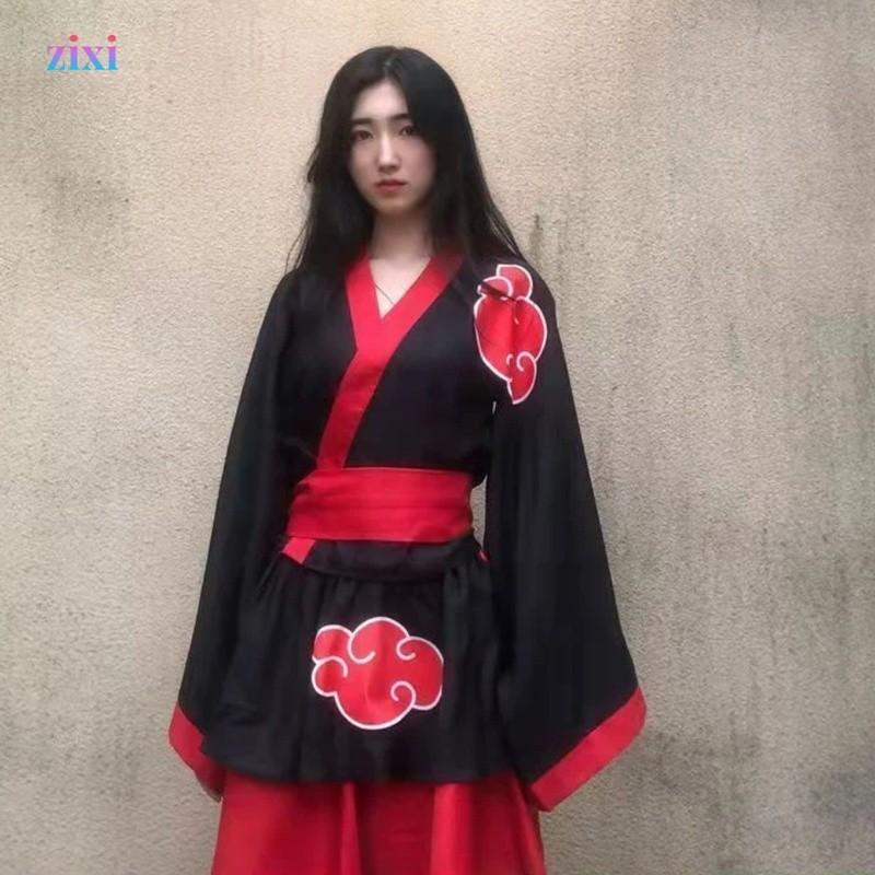Anime cosplay trang phục Naruto Shippuden Hinata Akatsuki Uzumaki Naruto trang phục cosplay