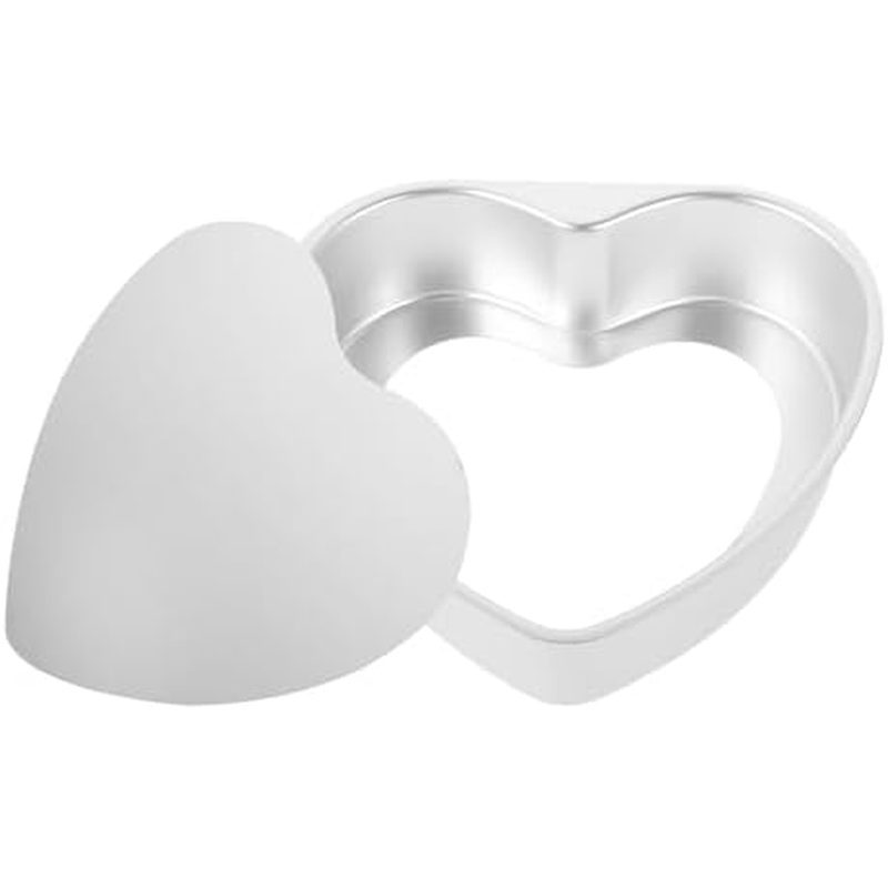Kichvoe Heart Shaped Cake Pan Cake Mold 9Inch Aluminium Muffin Cheesecake Pan Bakeware Baking Molds 