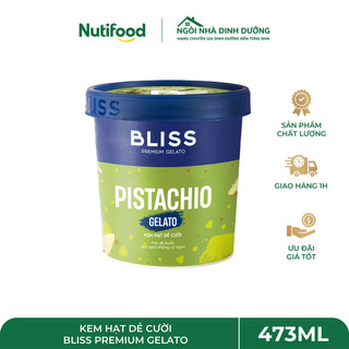 Kem Hạt Dẻ Cười 80ml Bliss Premium Gelato – Đậm Đà Vị Hạt