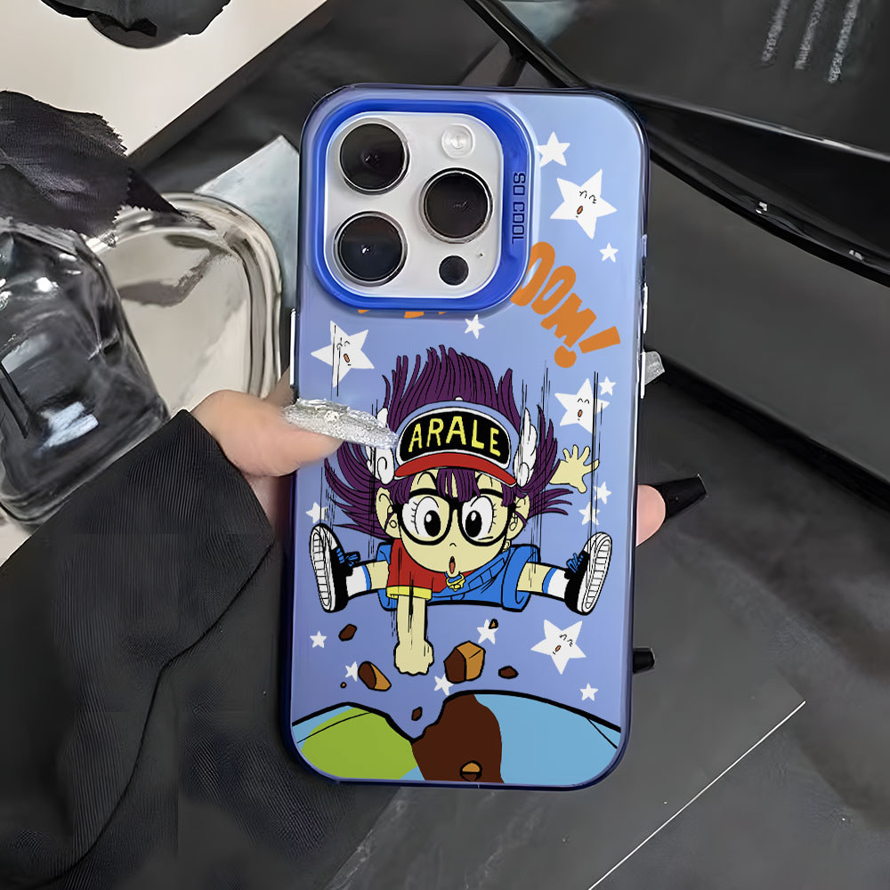 Ốp lưng Anime Dr.Slump Norimaki Arale cho Apple Galaxy S26 S25 Edge S24 S23 S22 S21 S20 FE Ultra Plu