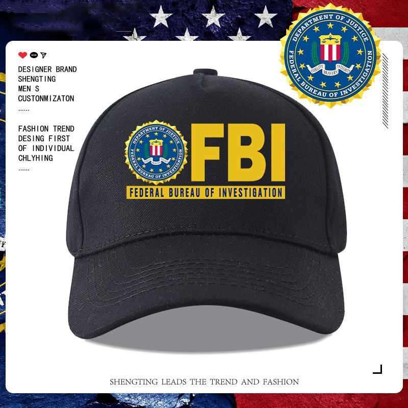 FBI FBI FBI FBI FBI Đặc Vụ Phim Mũ Bóng Chày Mũ Chống Nắng Thể Thao Nam Nữ Mũ Mùa Hè Mùa Đông