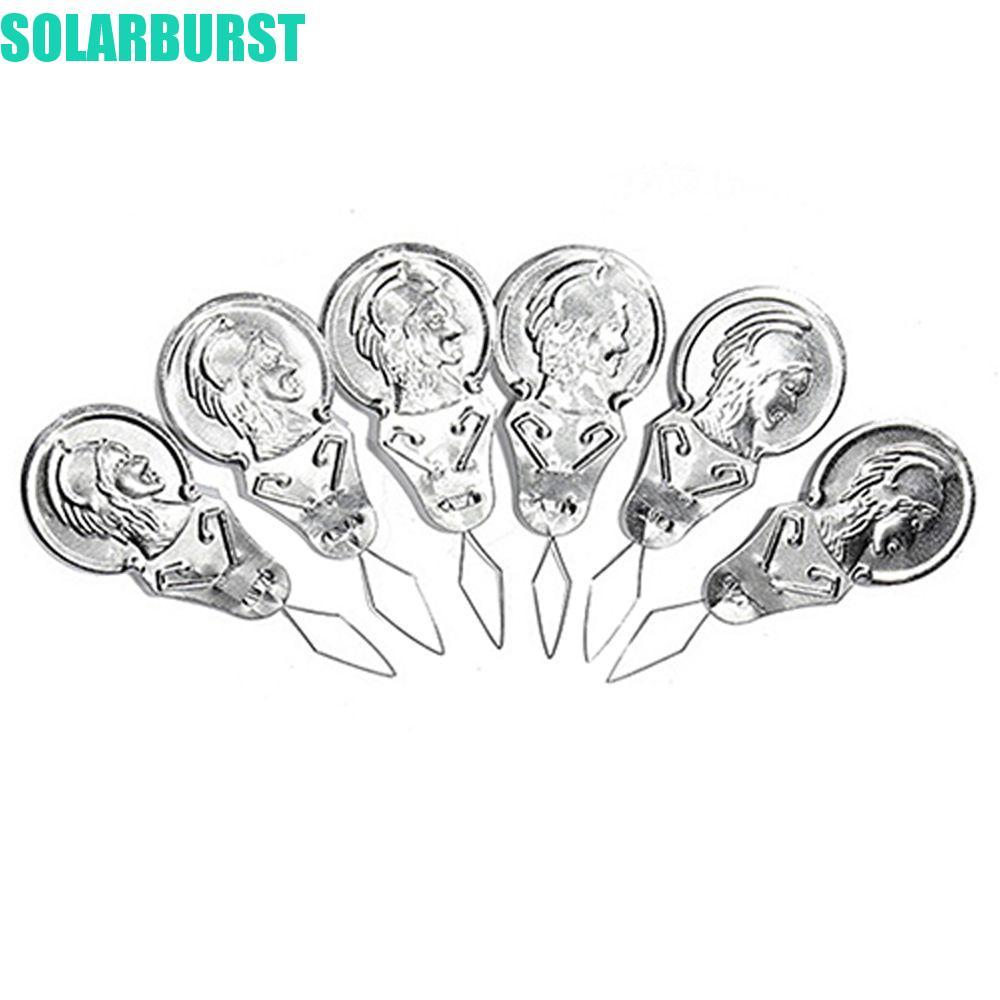 SOLARBURST Threader Dụng cụ chèn tại nhà May dễ dàng Threader May tay Màu bạc Hợp kim nhôm tiện lợi 