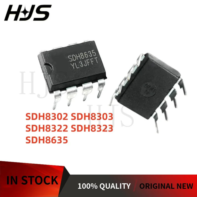10 Mảnh SDH8302 SDH8635 SDH8303 DIP-8 SDH8322 SDH8323 DIP-7 Chuyển mạch nguồn IC chip MỚI chip ic mo