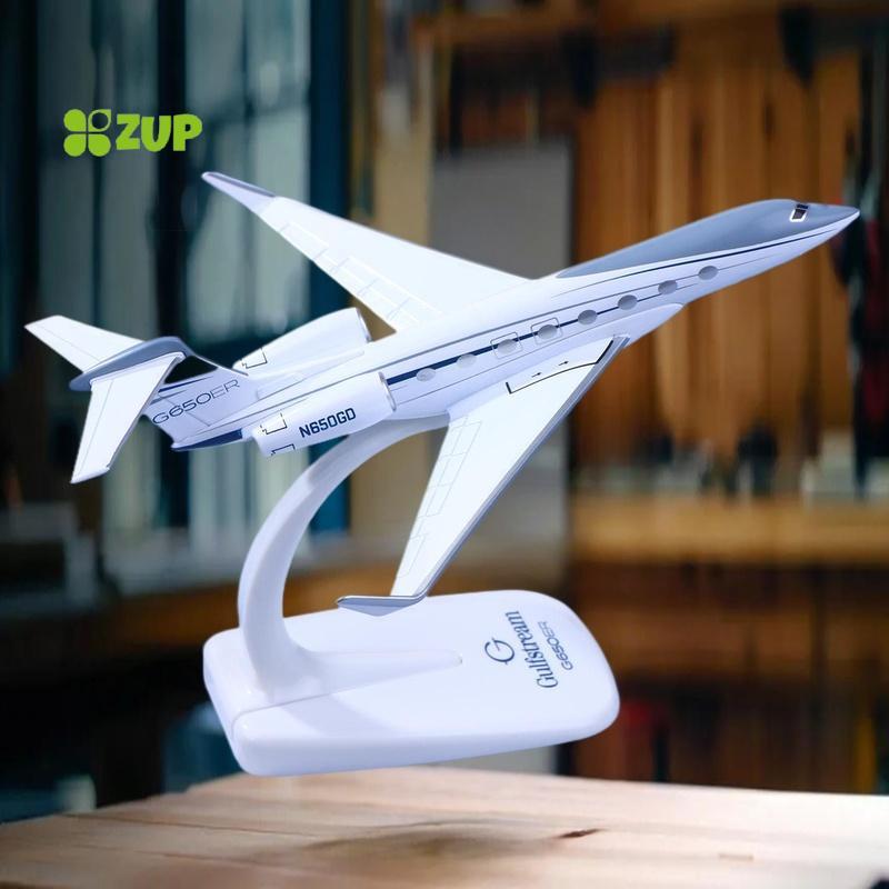 [ZUP] 1 Chiếc Máy Bay Gulfstream G650 Diecast Tỉ Lệ 1 / 200 Máy Bay Mô Hình Máy Bay Máy Bay G650ER M
