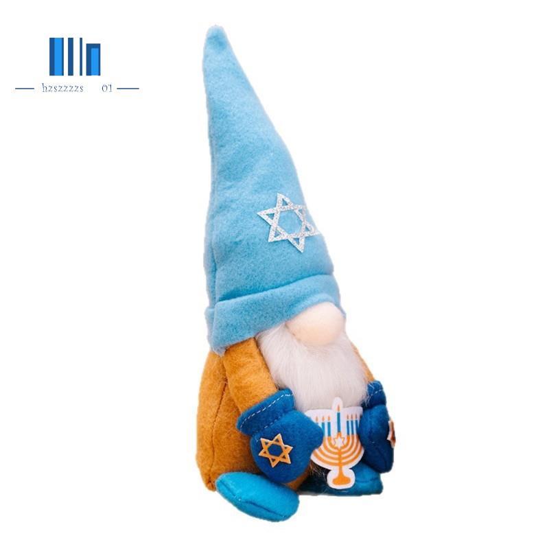 Stars Gnomes Trang trí trong nhà, Gnomes nhồi bông thủ công, Đồ trang trí ngày lễ mùa xuân hè
