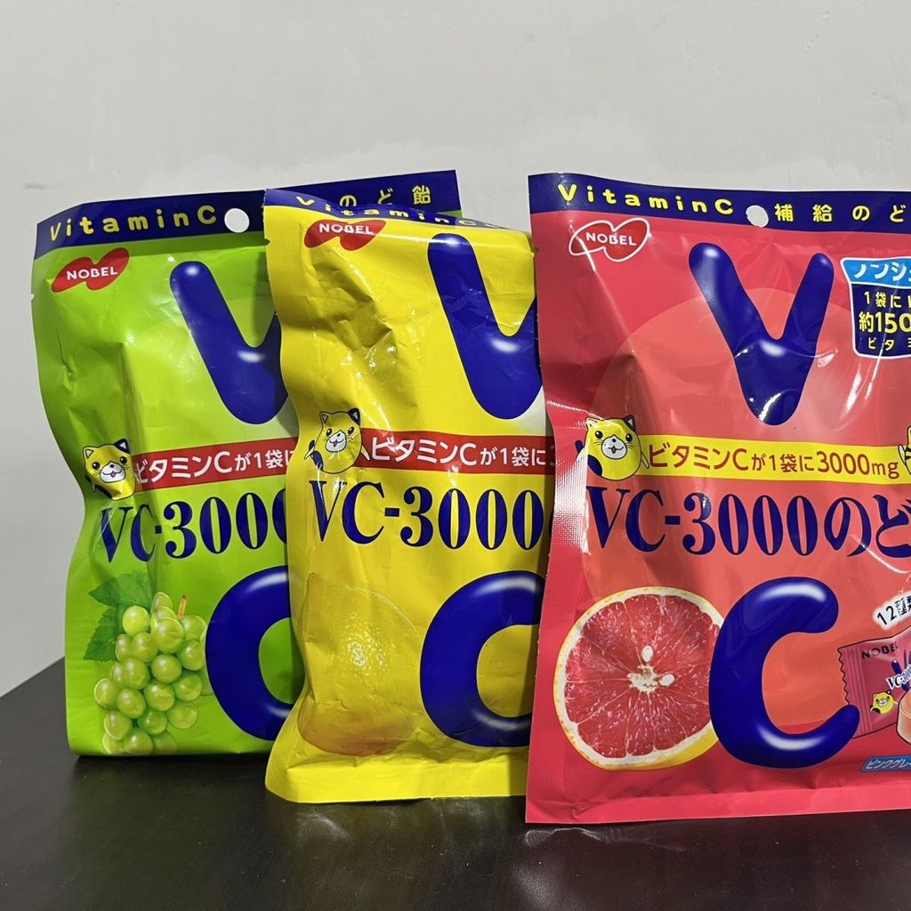 Nhập Khẩu Nhật Bản Kẹo nobel vc3000 Viên Kẹo nobel Nhật Bản Kẹo chanh Hương Trái Cây Vitamin LSS