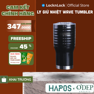 Ly giữ nhiệt Wave Tumbler 750ml Chính hãng LocknLock LHC4148BLK - HAPOS LOF