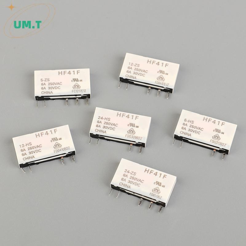 UM.T HF41F-24-ZS HF41F-12-ZS HF41F-5-ZS HF41F-5-HS HF41F-12-HS HF41F-24-HS Rơle công nghiệp Subminia