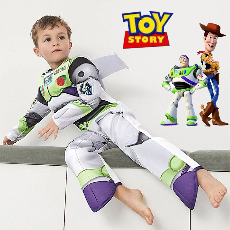 Phong Cách Mới Trẻ Em Câu Chuyện Đồ Chơi Buzz Lightyear Trang Phục Halloween Buzz Lightyear cos Show