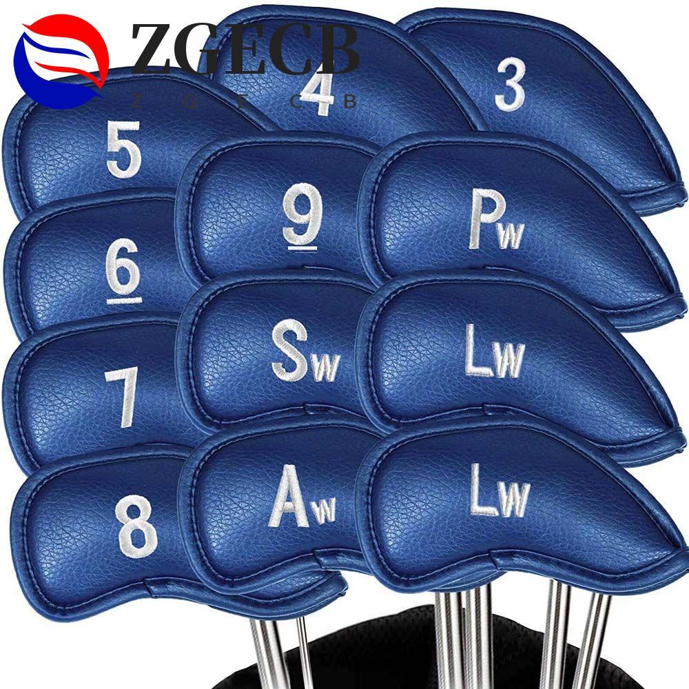ZGECB Golf Iron Headcover 4-9, P, S, A, X L Iron pole Cover Golf Putter Protector Case Golf Iron Cov