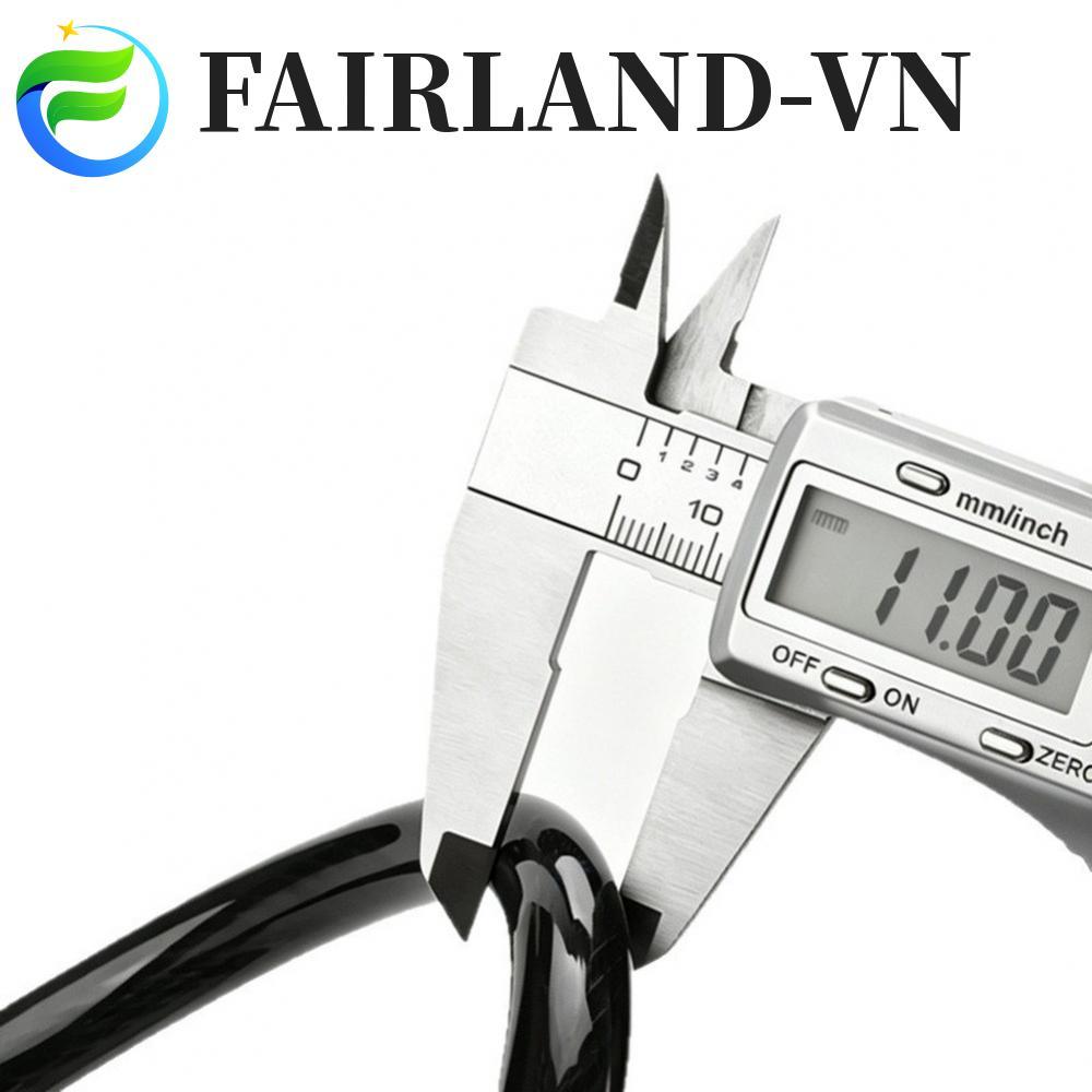 [FAIRLAND]Heavy Duty 6 Digit Password Bike Lock 11mm Steel Cable Bicycle Anti Theft Lock